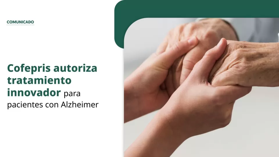 Autorizan innovador tratamiento para pacientes con Alzheimer