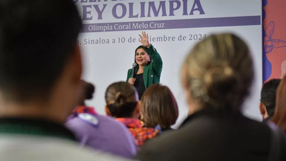 Cierran 16 días de activismo con conferencia de Olimpia Coral Melo Cruz