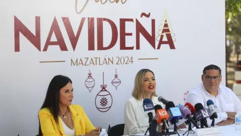 Invitan a locales y turistas a disfrutar la Villa Navideña de Mazatlán