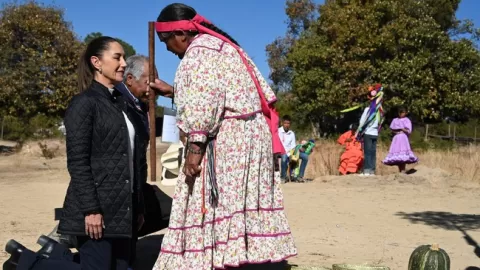 Presidenta restituye tierras a rarámuris de la Sierra Tarahumara en Chihuahua