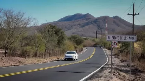 Inauguran carretera de El Limón a El Zapote de los Moya, en Mocorito