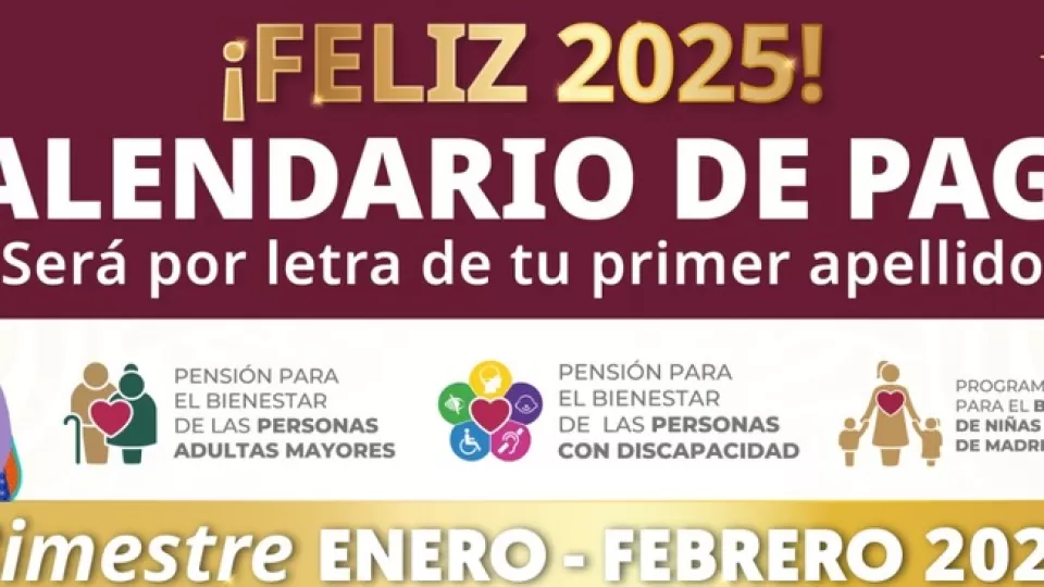 Inicia pago de pensiones para adultos mayores, personas con discapacidad y madres trabajadoras