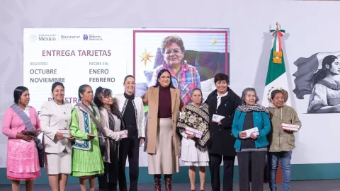 Mañana, 3 de enero, comienza entrega de tarjetas del Banco del Bienestar para Pensión de Mujeres