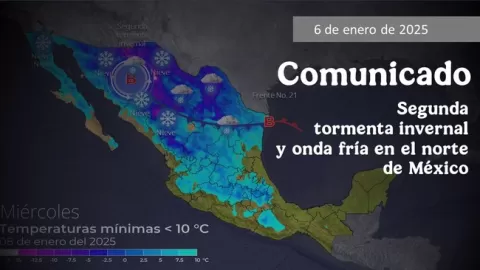 Piden reforzar medidas de seguridad ante bajas temperaturas en el norte de México