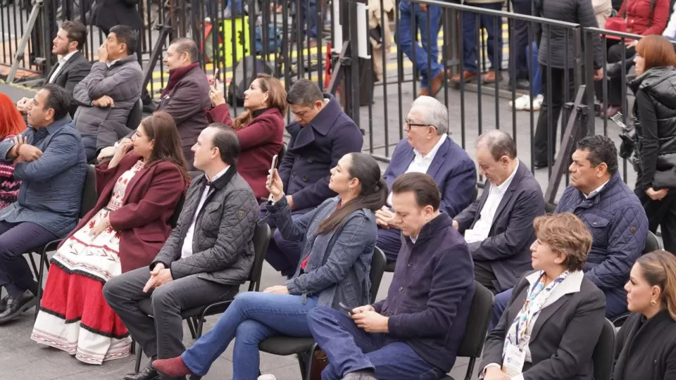 Gobernador estuvo presente en el informe de la Presidenta Claudia Sheinbaum