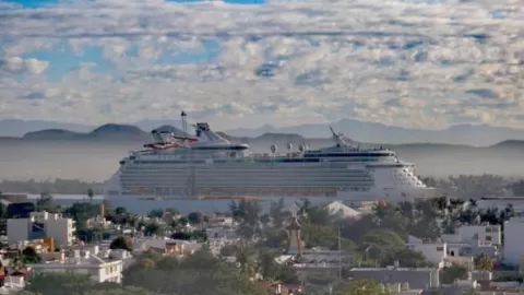 Se espera el arribo de 13 cruceros turísticos a Mazatlán durante enero