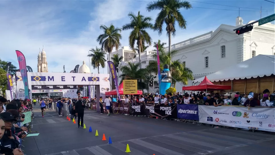 Con gran algarabía se llevó a cabo el Maratón Internacional de Culiacán 2025