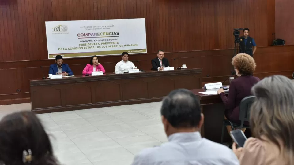 Comparecen primeros aspirantes a presidir la Comisión Estatal de Derechos Humanos