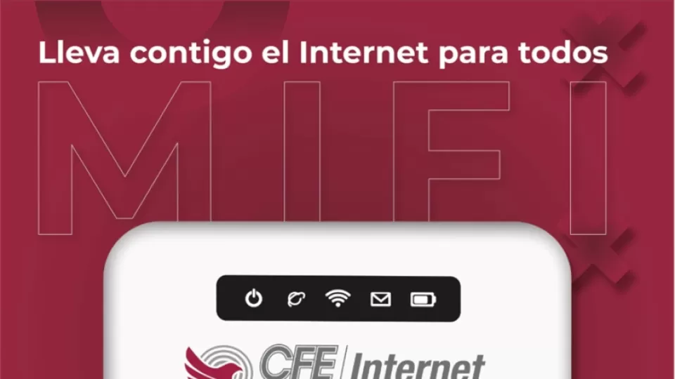 Internet de CFE es una alternativa de conexión para zonas de difícil acceso