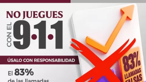 Lanzan campaña de concientización sobre el uso responsable del 911 y 089