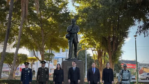 Conmemoran 112 aniversario luctuoso de Francisco I. Madero