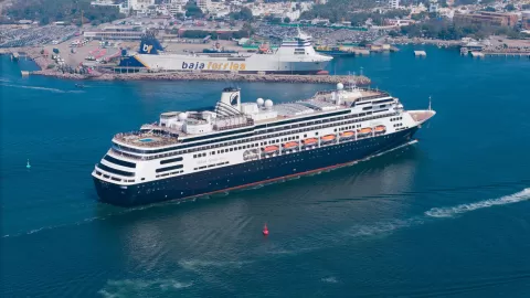 Más de 183 mil turistas han llegado por mar a Mazatlán en 2025