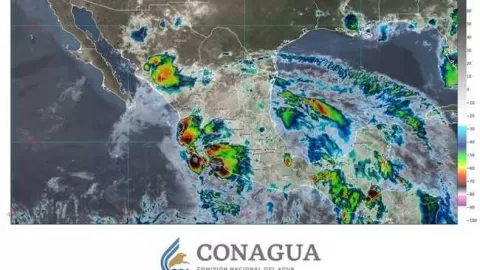 Erick permanece en tierra, ahora como baja presión remanente