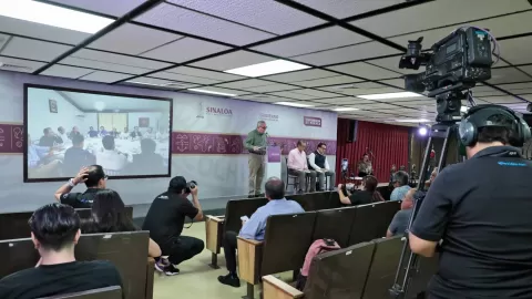 Se reúne Rocha Moya con empresarios para revisar temas de seguridad y reactivación económica