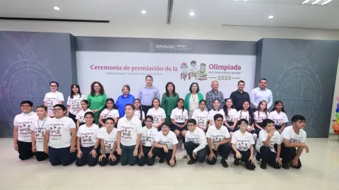 27 alumnas y alumnos son los ganadores de la Olimpiada Estatal del Conocimiento Infantil 2025
