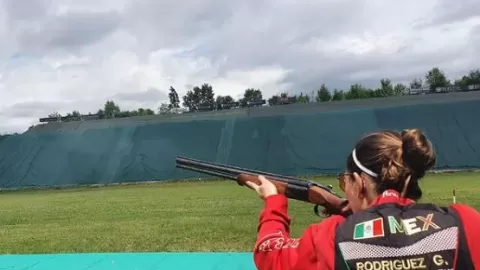 La mexicana Gabriela Rodríguez continúa en la élite de tiro deportivo