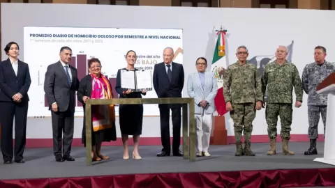 Presidenta envía iniciativa para que el delito de extorsión se persiga de oficio