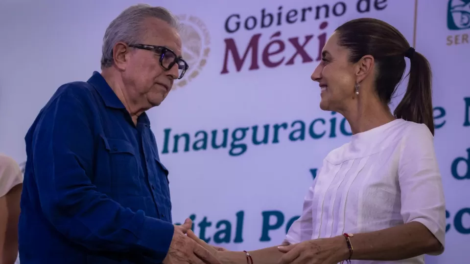 Rocha Moya reconoció el respaldo de la presidenta Sheinbaum en materia de seguridad