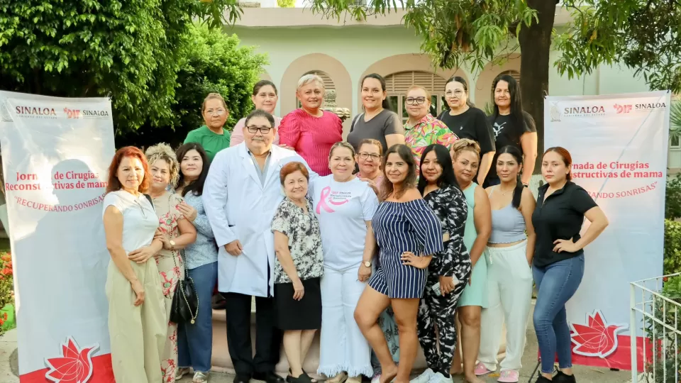 Realizan 19 cirugías gratuitas de reconstrucción de mama, con la 8va jornada del programa "Recuperando Sonrisas"