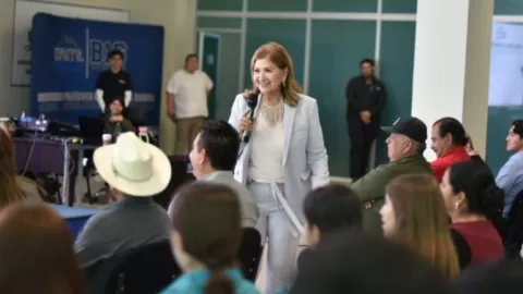 En su visita a la Universidad Politécnica del Mar y la Sierra, diputada Teresa Guerra reconoce a la juventud como motor