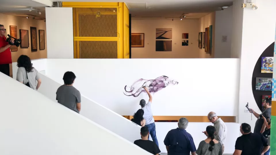 El arte de Ito Contreras deja su huella en la GAALS
