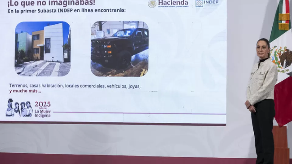 Anuncian el regreso de las subastas de bienes recuperados de la corrupción