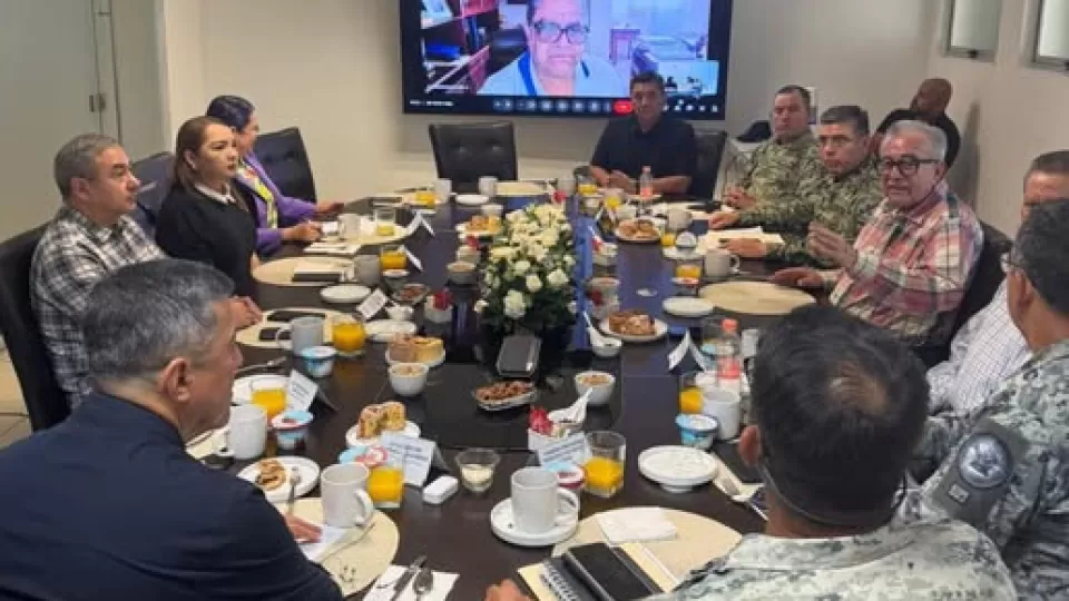 Preside el Gobernador reunión de la Mesa de Seguridad en la SSPE