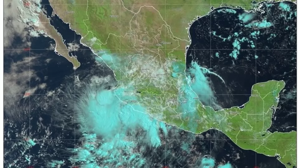 Tormenta Tropical Ivo ocasionará lluvias puntuales intensas en varios estados del país