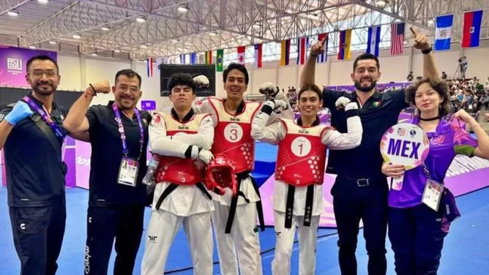 Taekwondo obtiene nueve medallas en los Juegos Panamericanos Junior Asunción 2025