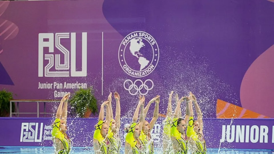 Natación artística le da a México dos oros más en Panamericanos Junior Asunción 2025