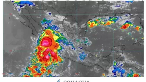 Se formó la tormenta tropical Lorena, en el océano Pacífico nororiental