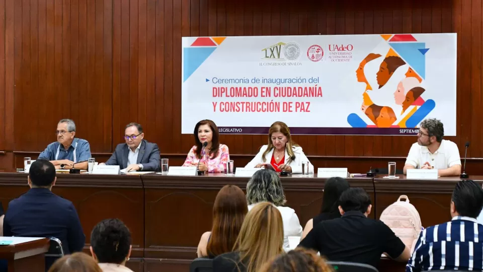 Congreso del Estado y UAdeO inauguran el “Diplomado en Ciudadanía y Construcción de Paz”