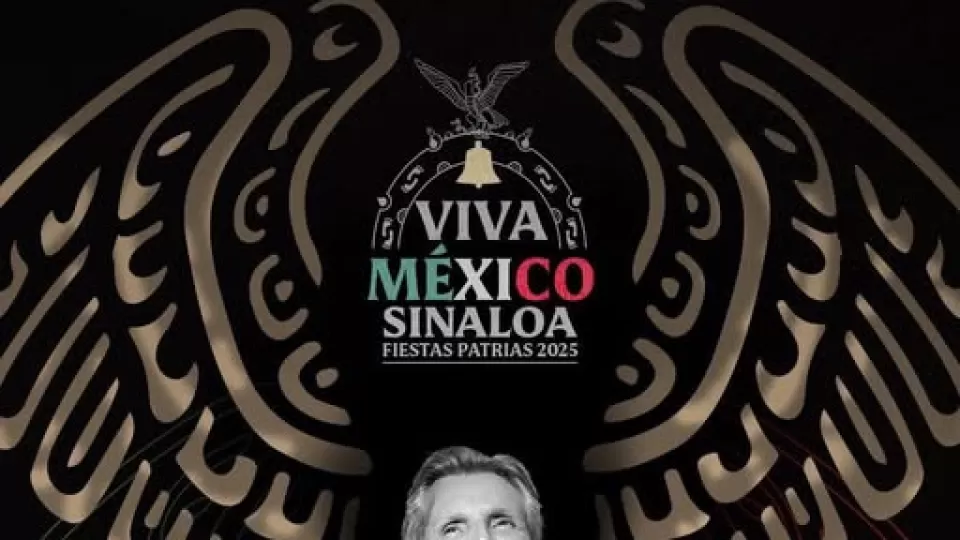 Miguel Bosé, Marisela y el Coyote y su banda Tierra Santa, se presentarán en Culiacán la noche del 15 de septiembre