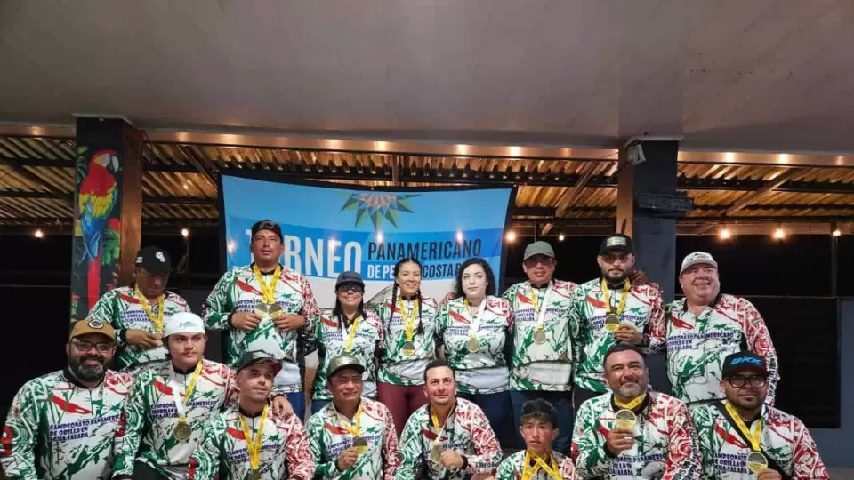 México es Campeón Panamericano de Pesca de Playa en Costa Rica; sinaloenses tienen gran participación