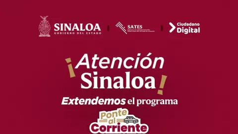 SATES anuncia prórroga del programa “Ponte al Corriente” hasta el 17 de octubre