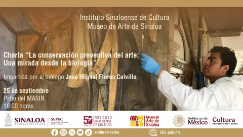 Este jueves, únete a la charla sobre la conservación preventiva del arte