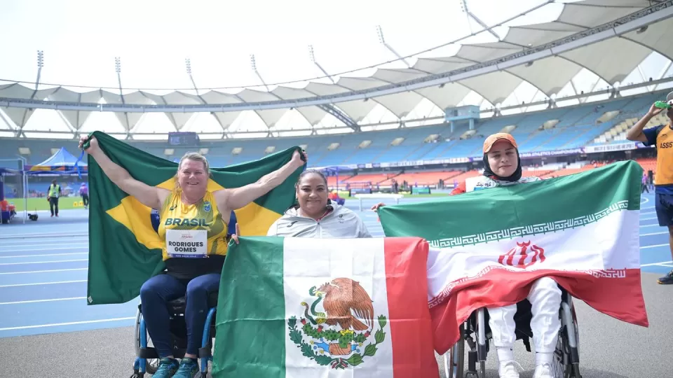 Gloria Zarza consigue oro para México en Mundial de Para Atletismo Nueva Delhi 2025