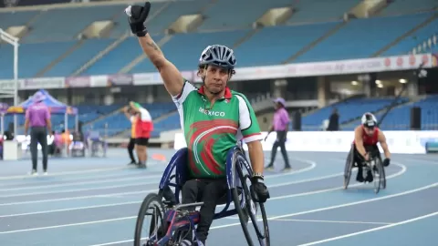 Edgar Navarro consigue séptima medalla para México en Mundial de Para Atletismo Nueva Delhi 2025