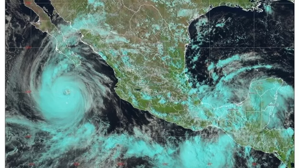 No se descarta que el huracán Priscilla se intensifique categoría 3, durante las próximas 24 horas