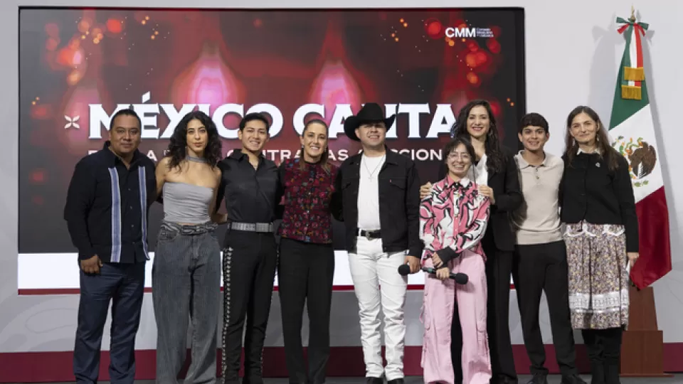 Anuncian gira de “México Canta” para promover música sin apología a la violencia ni al consumo de drogas