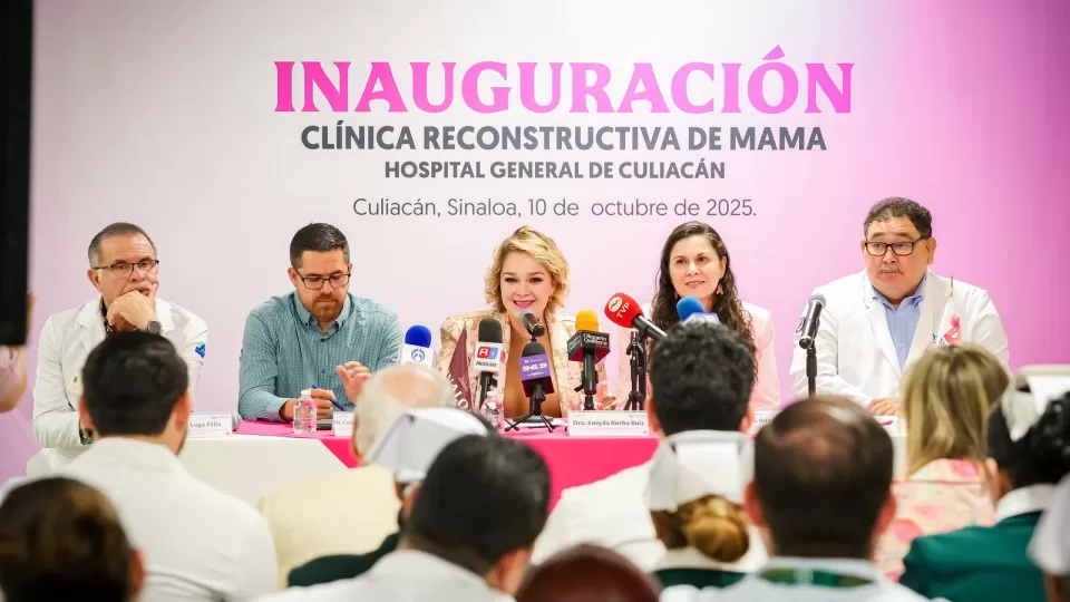 Inauguran clínica reconstructiva de mama en el Hospital General IMSS-Bienestar en Culiacán