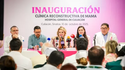 Inauguran clínica reconstructiva de mama en el Hospital General IMSS-Bienestar en Culiacán
