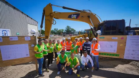 Colocan primera piedra de Bodega Aurrera en Eldorado con inversión de 120 mdp
