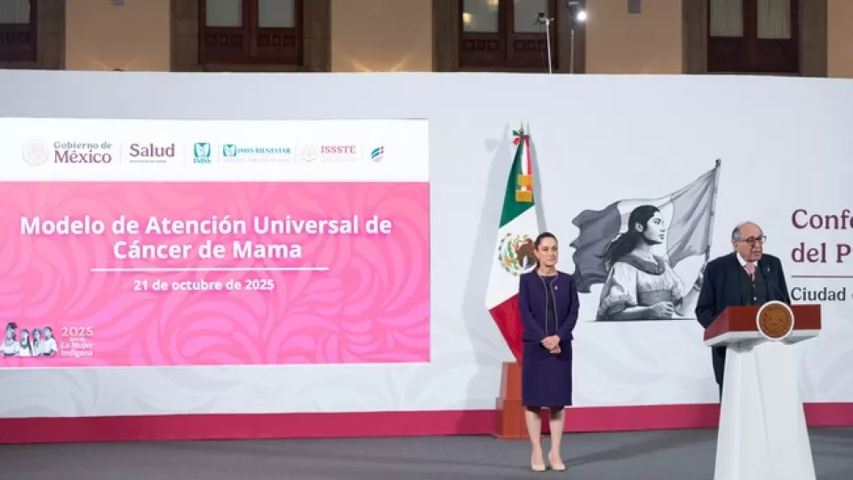 Modelo integral para atención universal de cáncer de mama es presentado por la Presidenta
