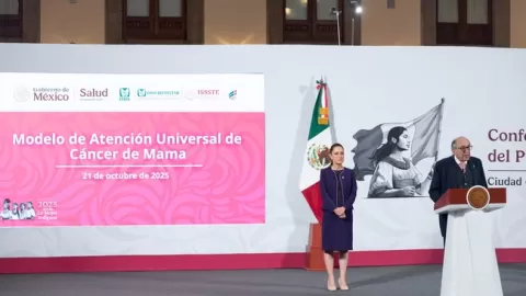 Modelo integral para atención universal de cáncer de mama es presentado por la Presidenta