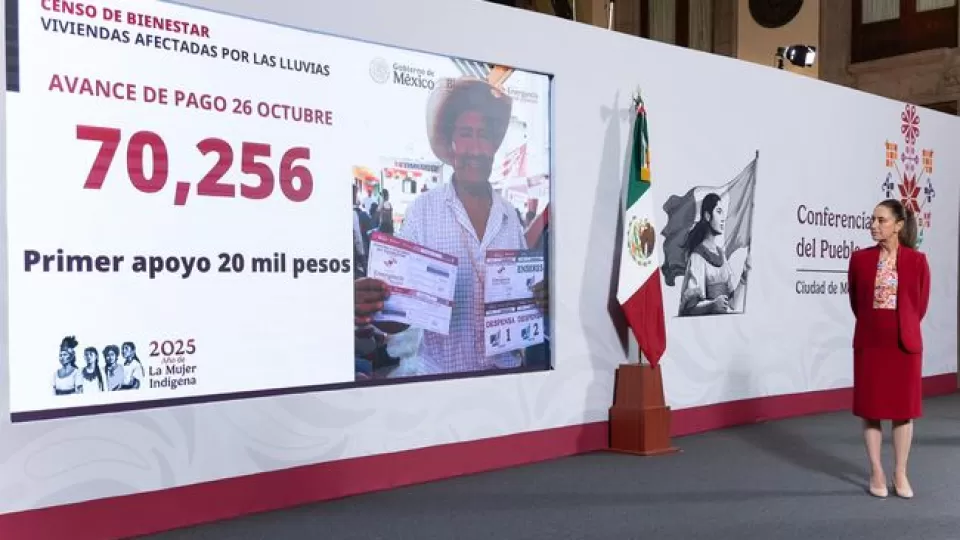 Más de 70 mil apoyos urgentes entregados a damnificados por lluvias extraordinarias