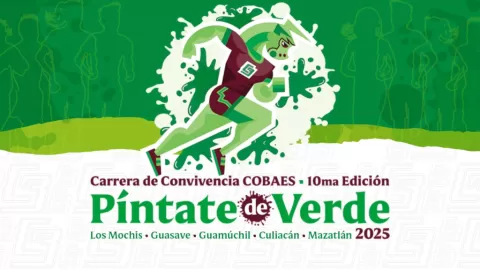 Sinaloa se tiñe de verde: Cobaes anuncia la carrera 'Píntate de Verde 2025' en 5 ciudades clave