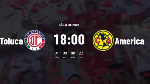 Liga MX: Toluca y América, en un 'partidazo' que promete definir el Apertura 2025