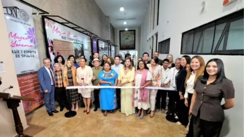 Congreso inaugura exposición “Mujer Yoreme: Raíz y Espíritu de Sinaloa”, en el Corredor Cultural del Recinto