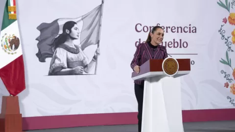 Sheinbaum Defiende Blindaje de Palacio Nacional Ante Protestas: Prioridad, Proteger Vidas y Patrimonio